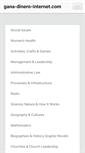 Mobile Screenshot of gana-dinero-internet.com